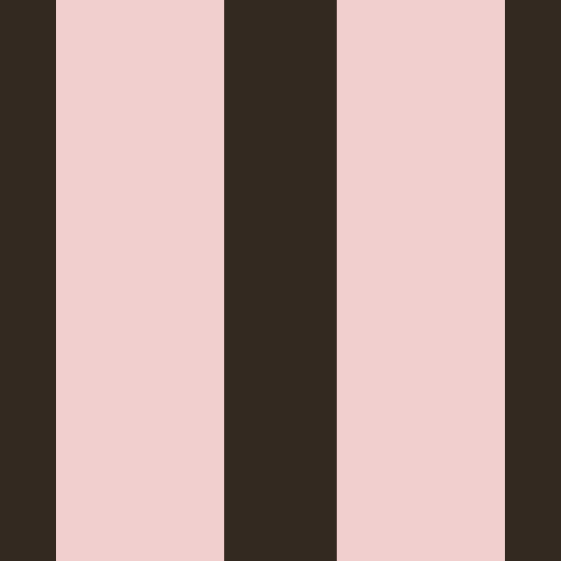 Mocha and Blush Striped Pattern Wallpaper⁠