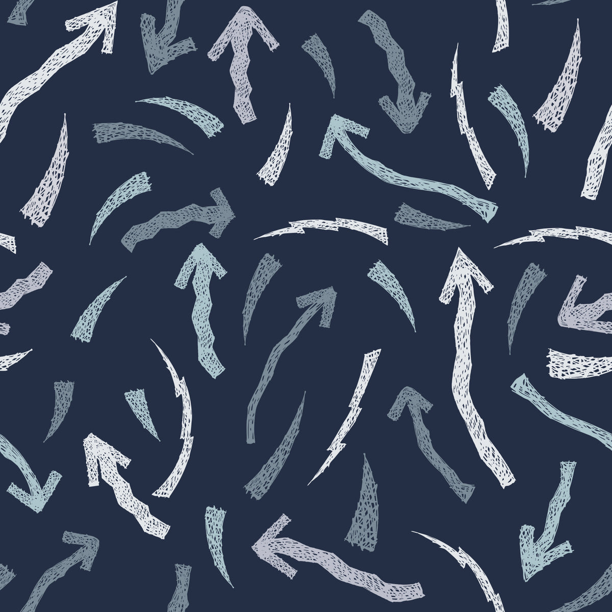 Crayon Scribble Arrows Wallpaper⁠ in your room