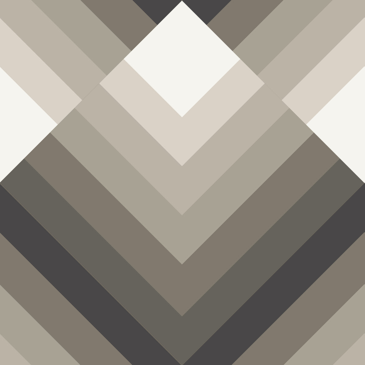 Tonal Chevron Geometry Wallpaper⁠ in your room — zoomed