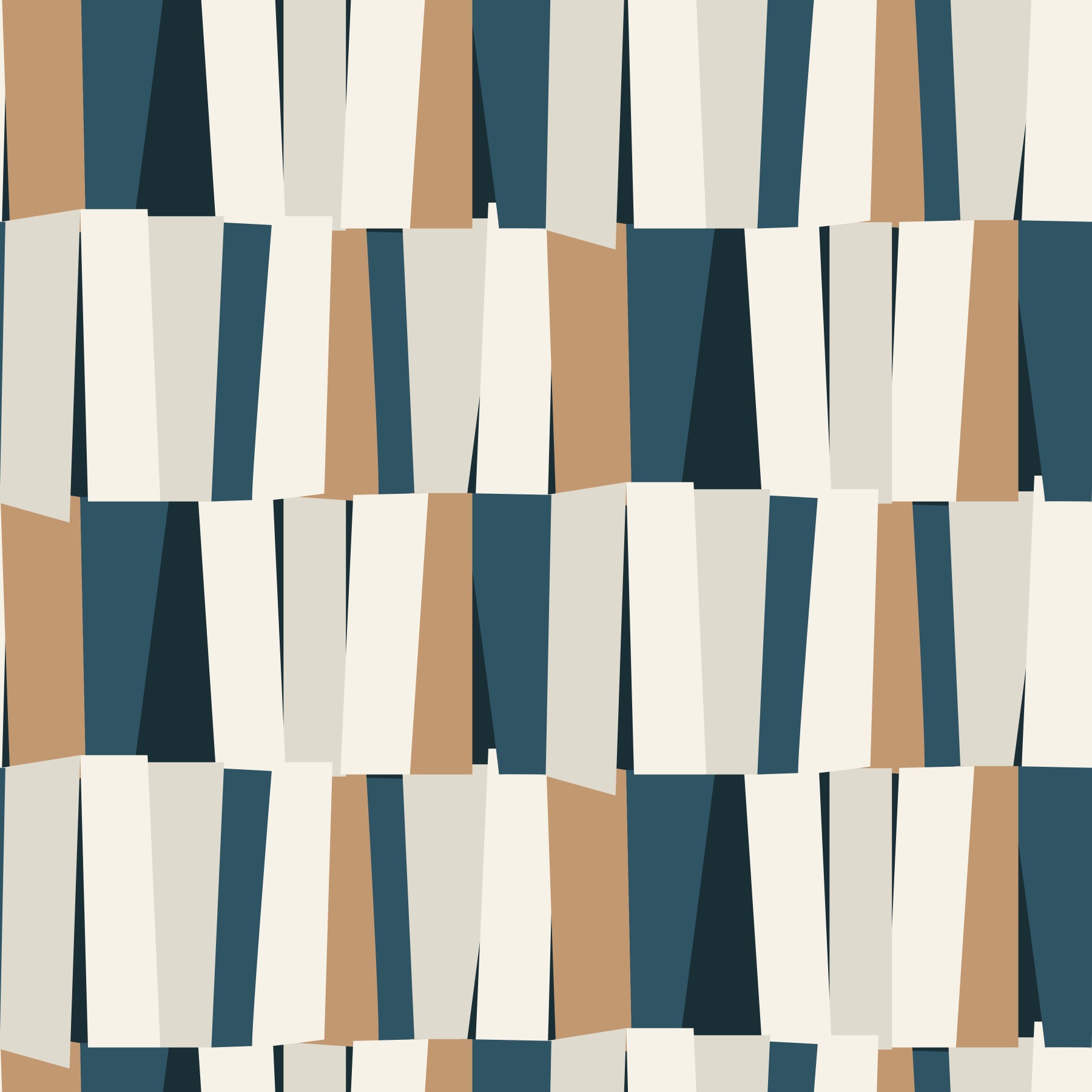 Abstract Geometric Vertical Panel Art Wallpaper⁠