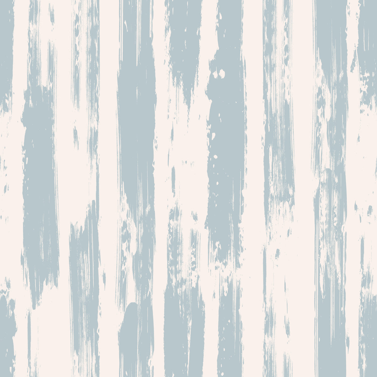 Rustic Blue Brushstroke Stripes Wallpaper⁠ in your room