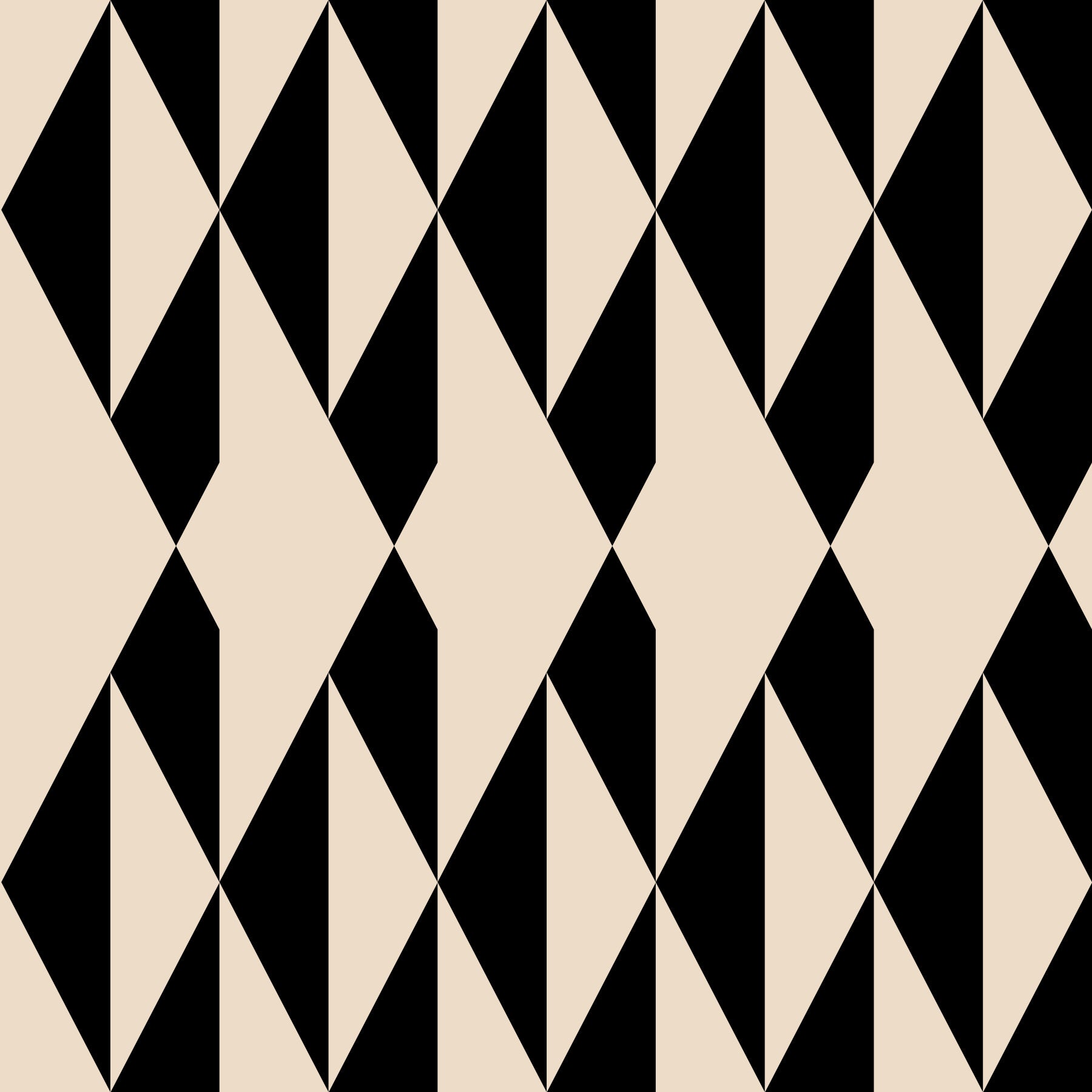 Monochrome Geometric Diamonds Wallpaper⁠