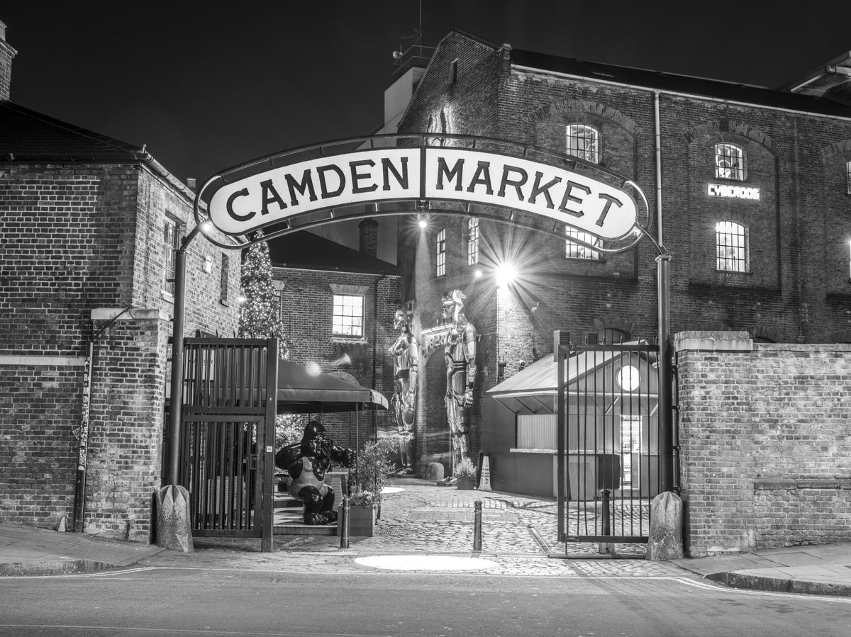 Iconic London Camden Market Archway Wall Mural in your room