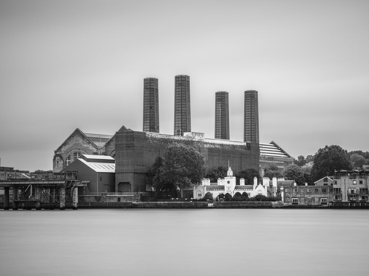 Greenwich Power Station Wall Mural in your room