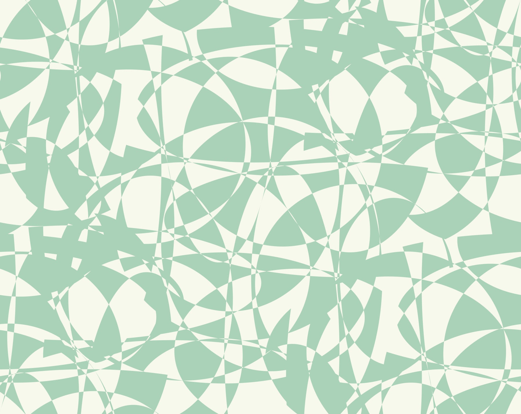 Abstract Sage Arc Flow Wallpaper⁠