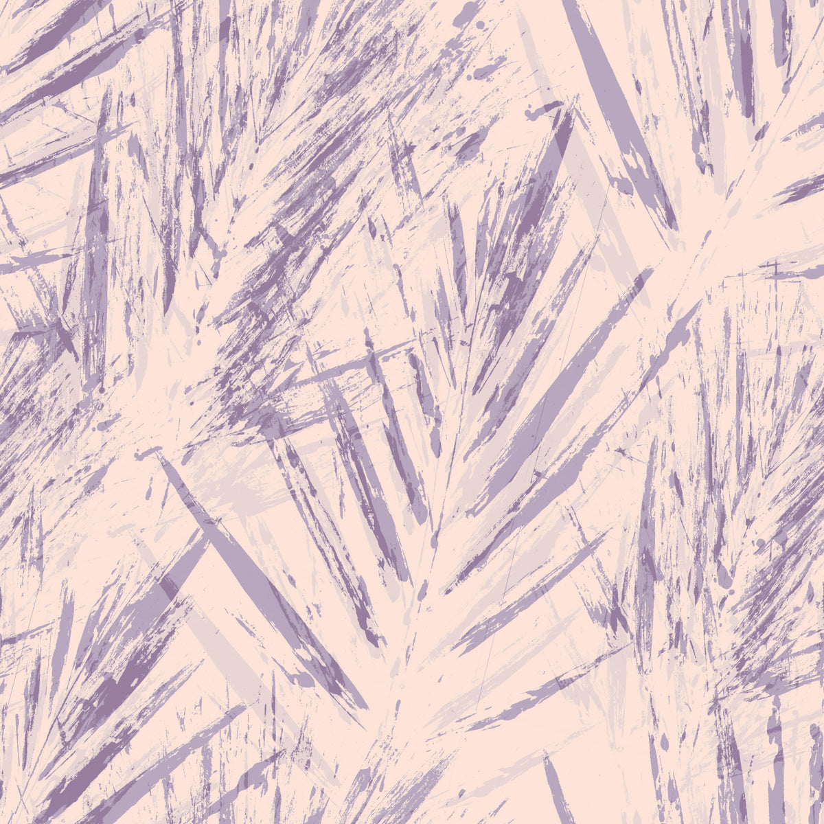 Abstract Lavender Ferns Wallpaper⁠