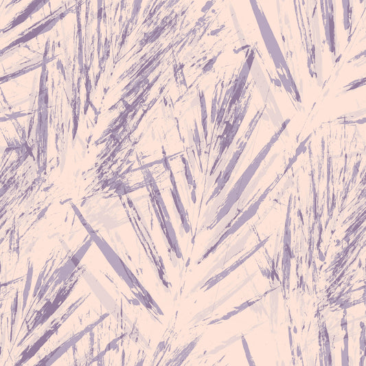 Abstract Lavender Ferns Wallpaper⁠