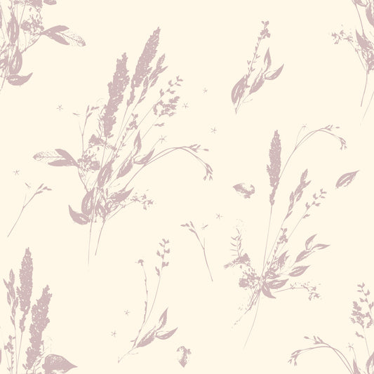 Blush Meadow Botanicals Wallpaper⁠