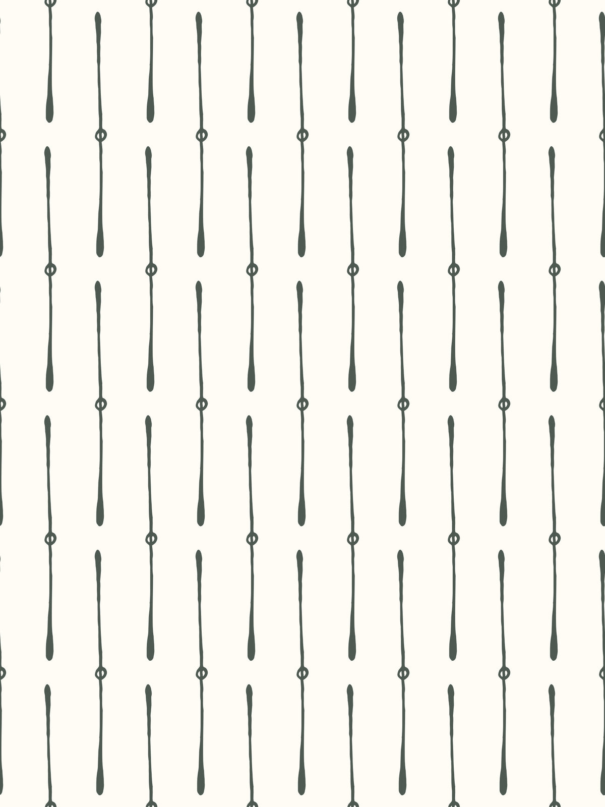 Modern Linear Spaced Strokes Pattern Wallpaper⁠ in your room — zoomed