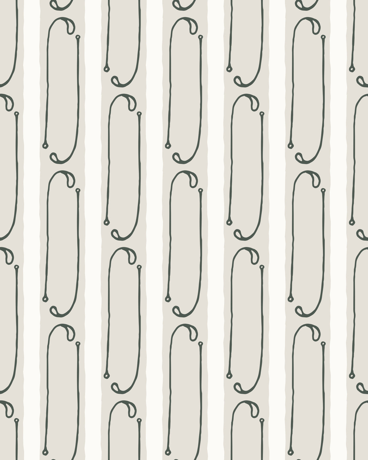Abstract Organic Vertical Lines Wallpaper⁠ in your room — zoomed