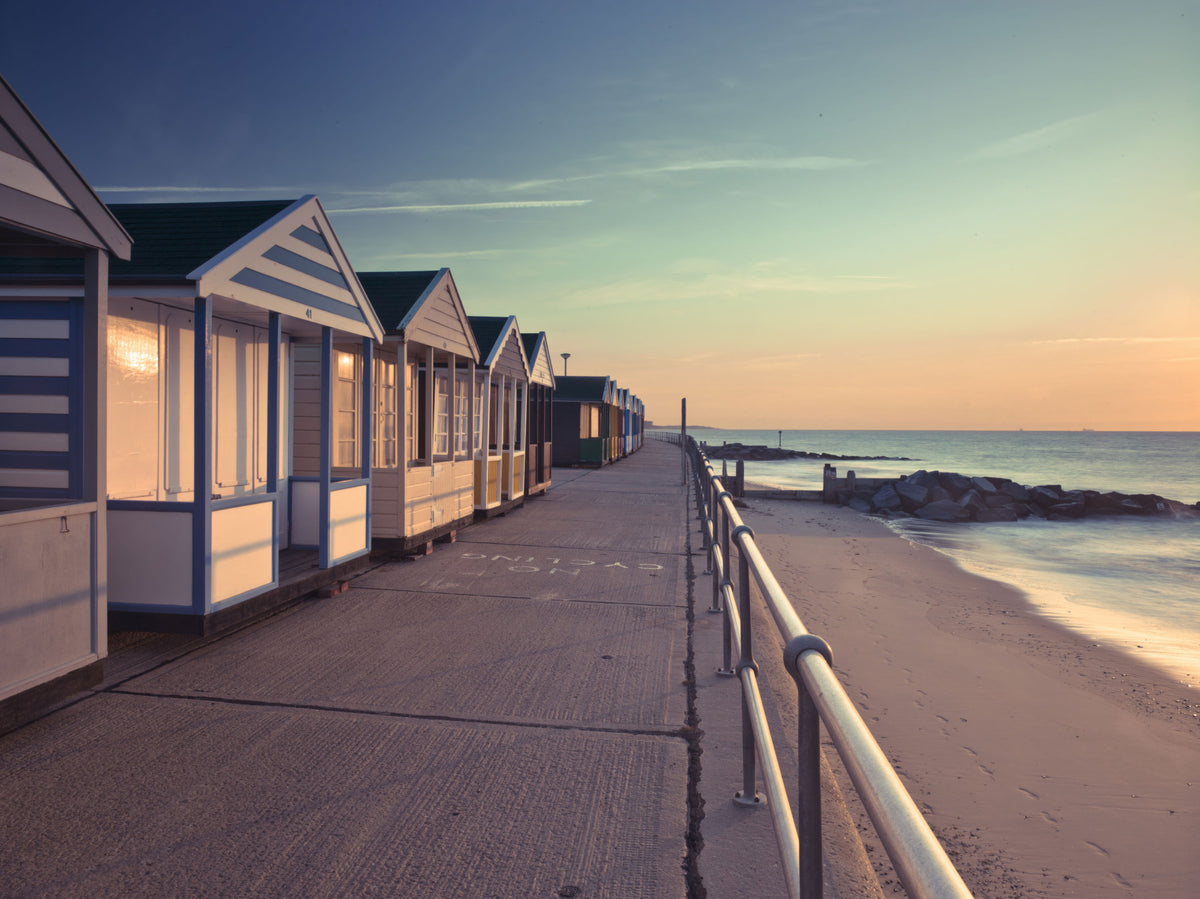 Sunrise Promenade View Wall Mural in your room