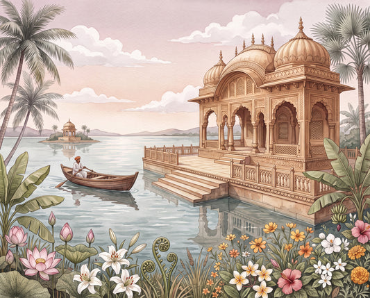 The Royal Waterside Pavilion Wall Mural-RJM14