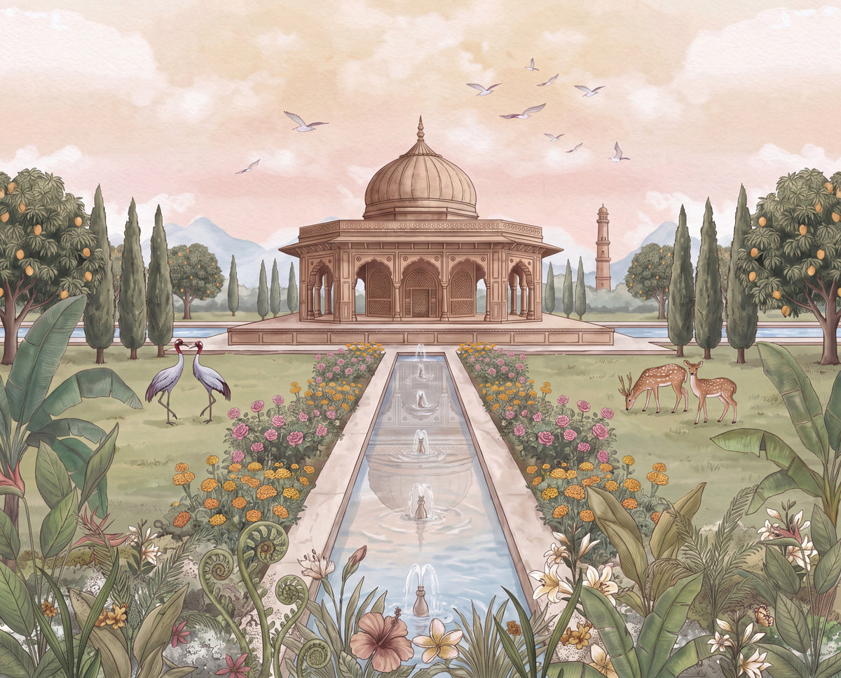 Baradari Bagh Royale Wall Mural-RJM26