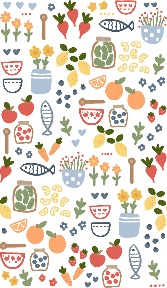 Farmers Markets Wallpaper⁠