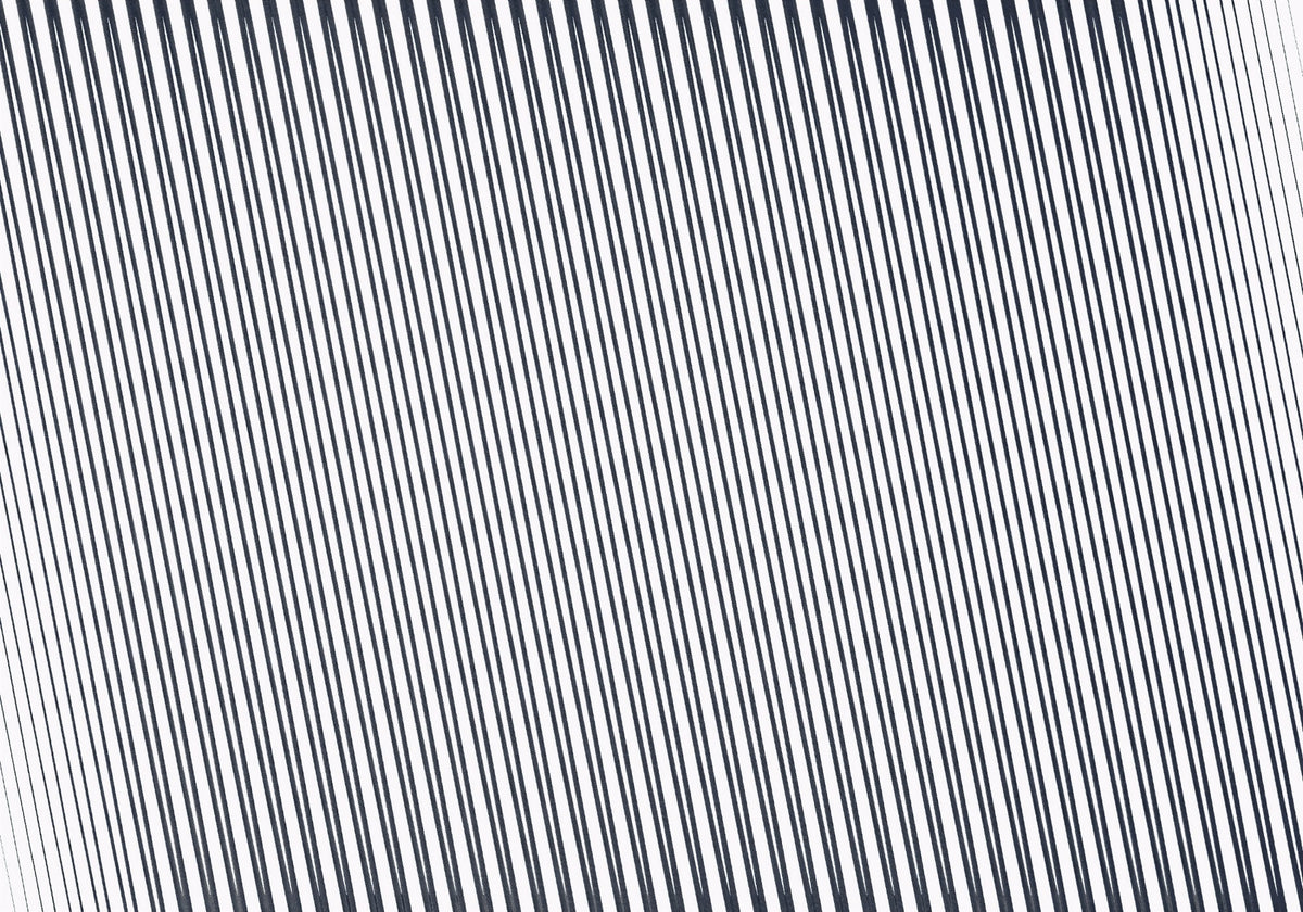 Slanted Linear Monochrome Pattern Wall Mural in your room — zoomed