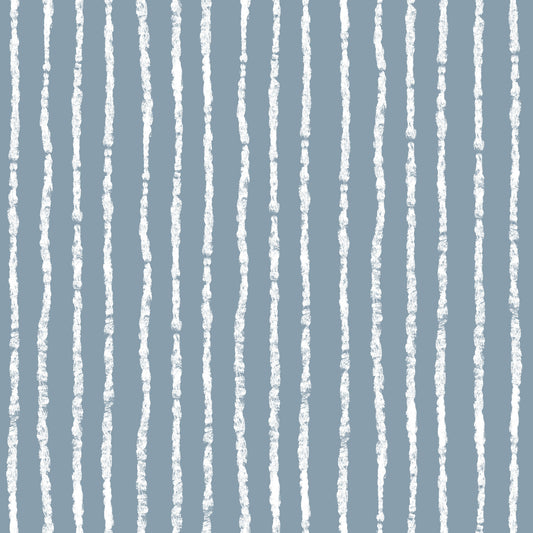 Minimalist Blue Vertical Brushstrokes Wallpaper⁠