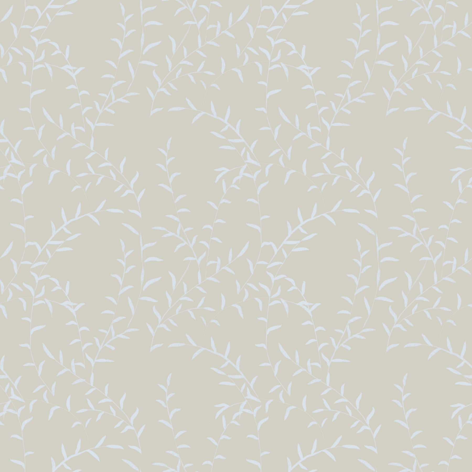 Soft Botanical Willow Sway Wallpaper⁠