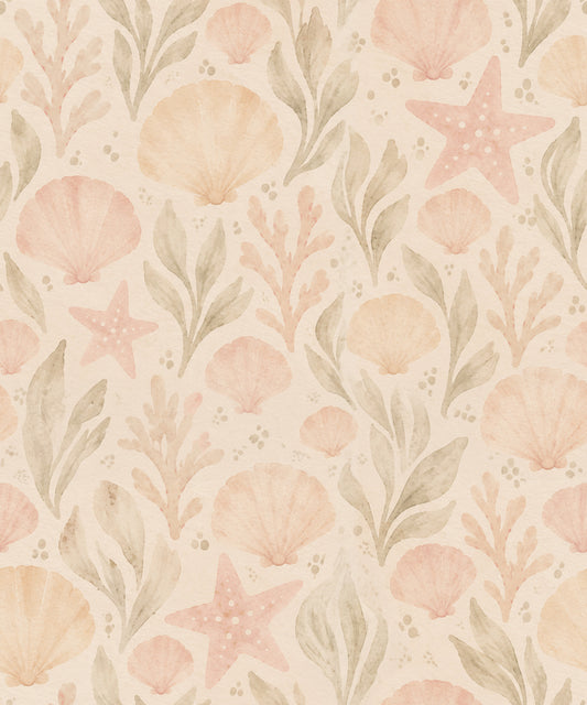 Seashell Garden Wallpaper⁠