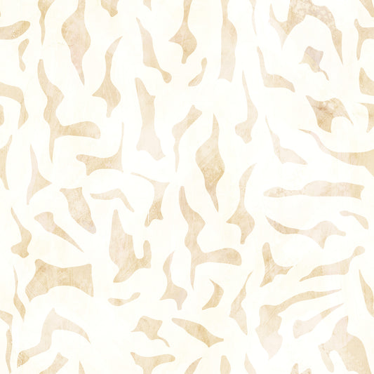 Abstract Organic Sandstone Shapes Wallpaper⁠