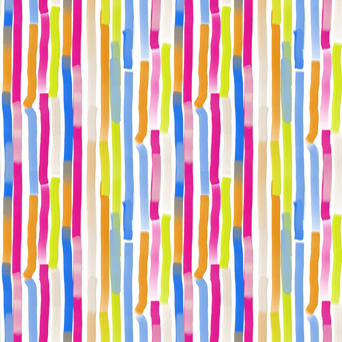 Vibrant Multicolored Vertical Brushstrokes Wallpaper⁠