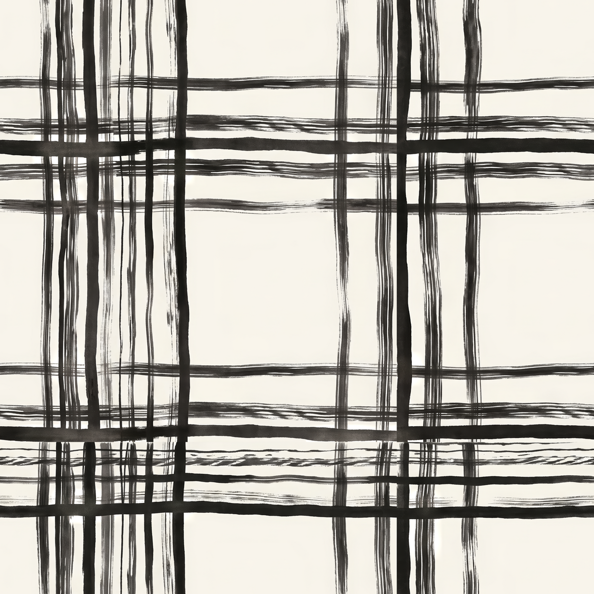 Minimalist Monochrome Grid Wallpaper⁠ in your room