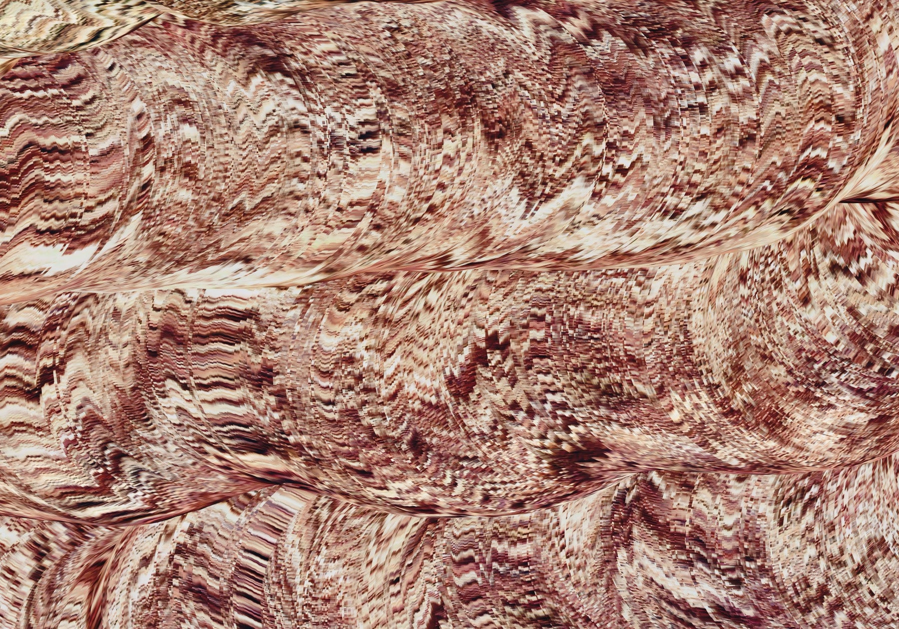 Textured Ochre Sand Dunes Wall Mural