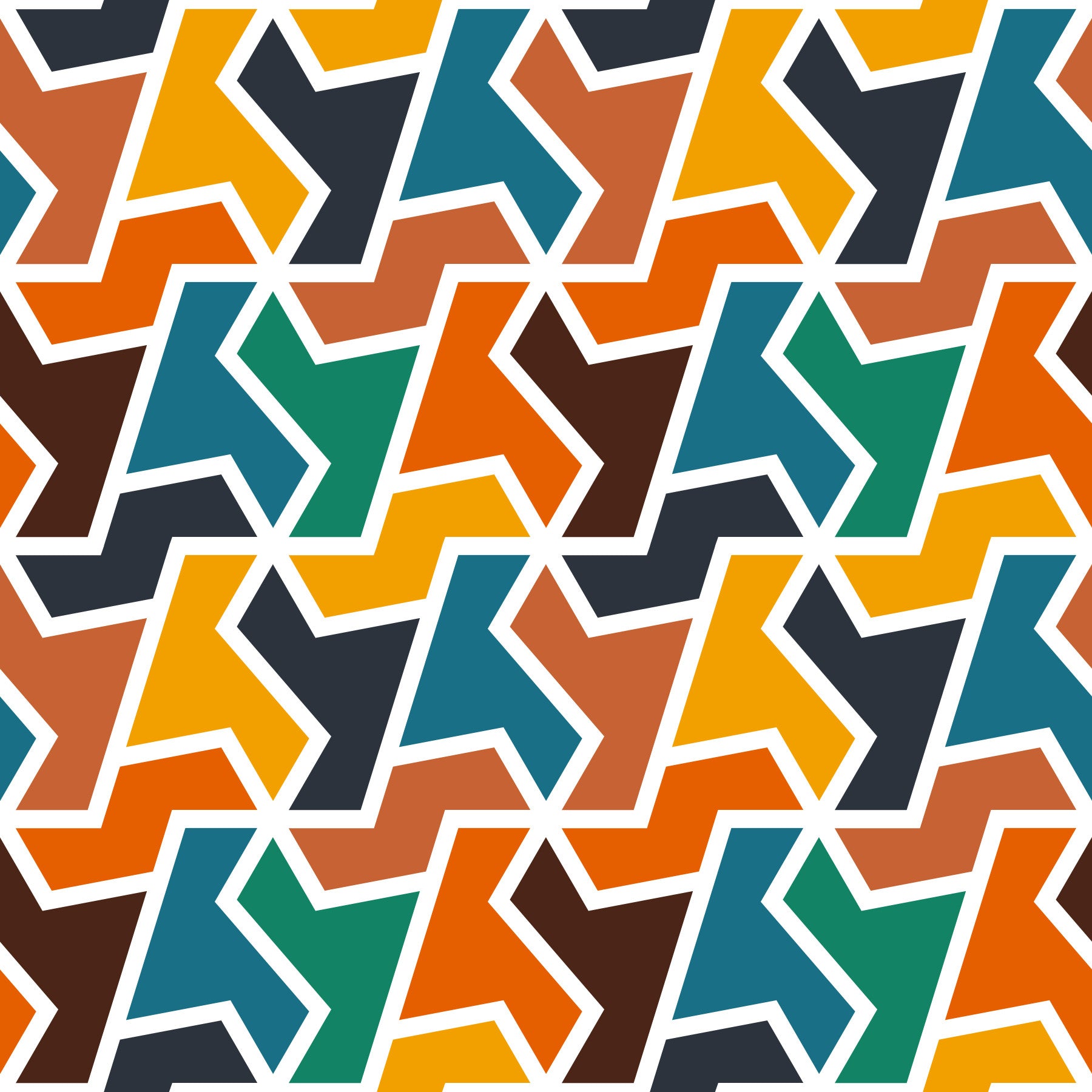 Abstract Polygons and Shapes Wallpaper⁠