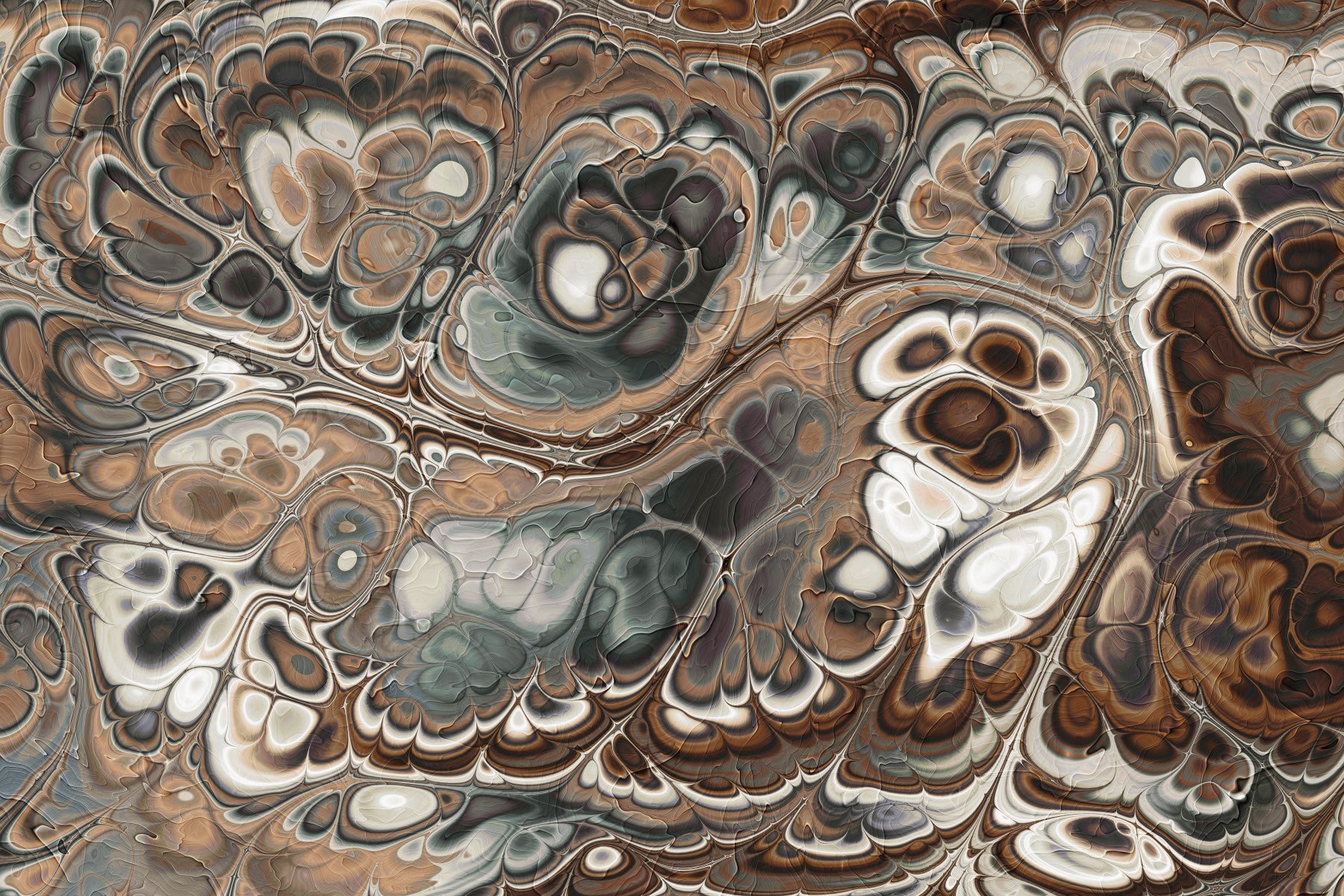 Luxury Brown Marble Abstract Texture Wall Mural
