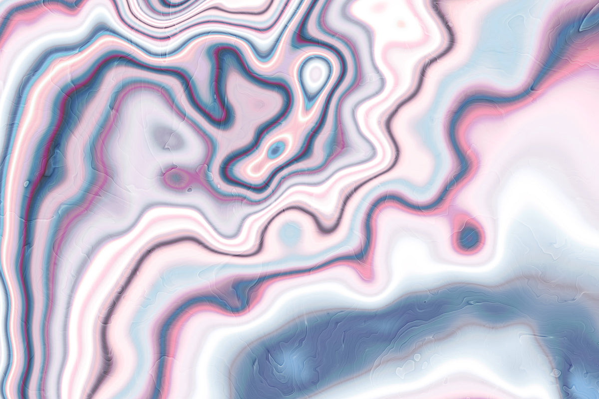 Colorful Abstract Marble Pattern Wall Mural in your room