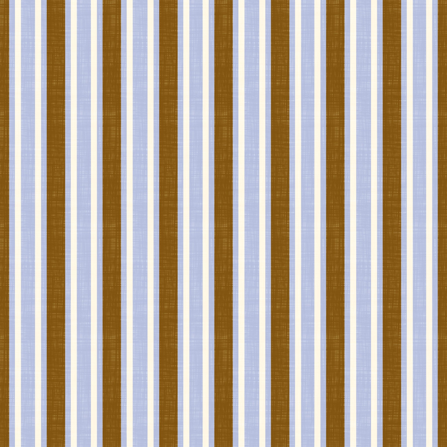 Ivy League Faux Linen Vertical Stripes - Lilac Mustard And Cream Wallpaper⁠