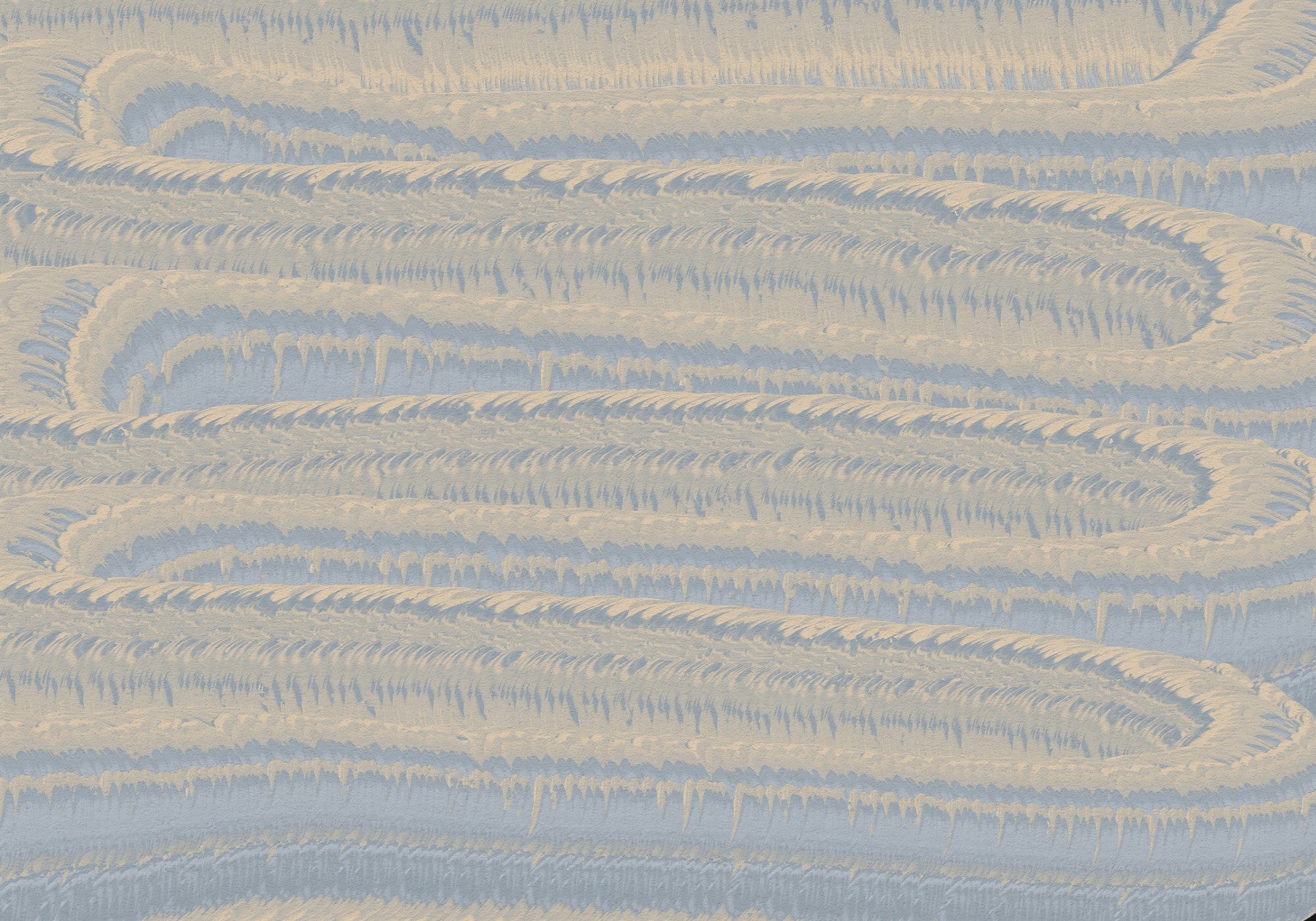 Serene Linear Waves Texture Wall Mural