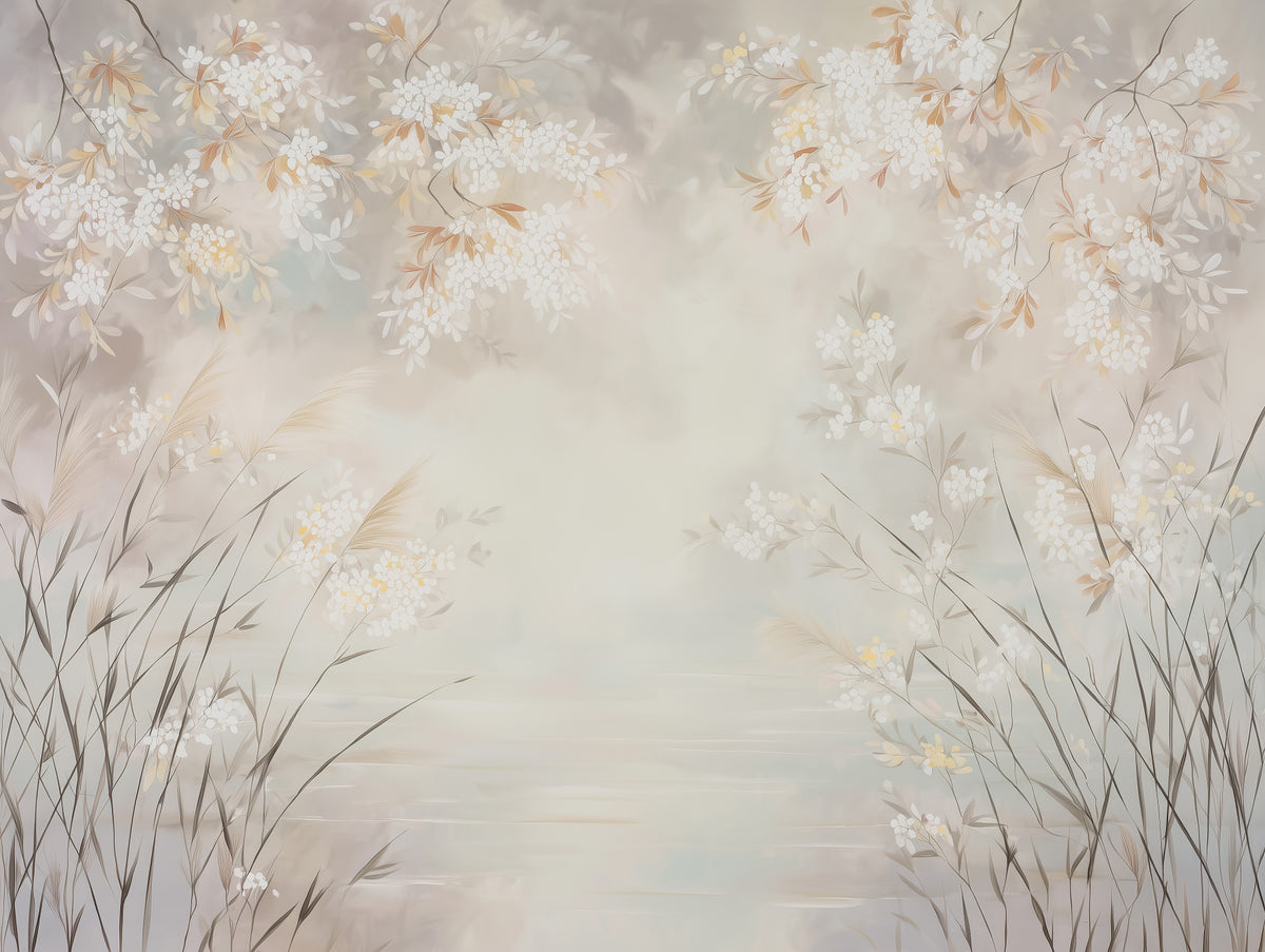 Minimalist Garden Drift Mural Wall Mural in your room