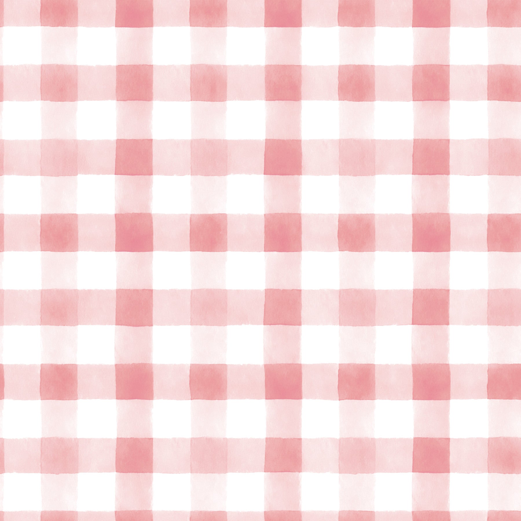 Blush Checked Grid Art Wallpaper⁠
