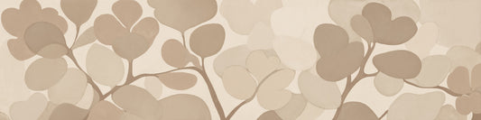 Emils Bouquet - Sepia Wall Mural