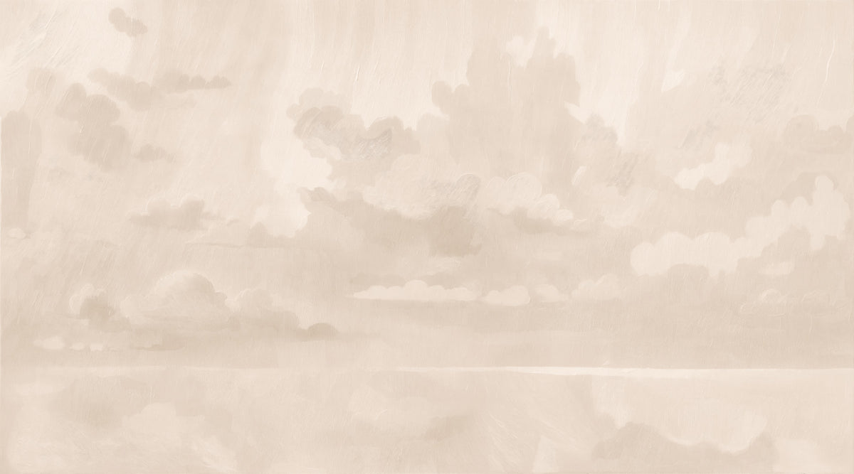 Velvet Smoke - Sand Wall Mural in your room — zoomed