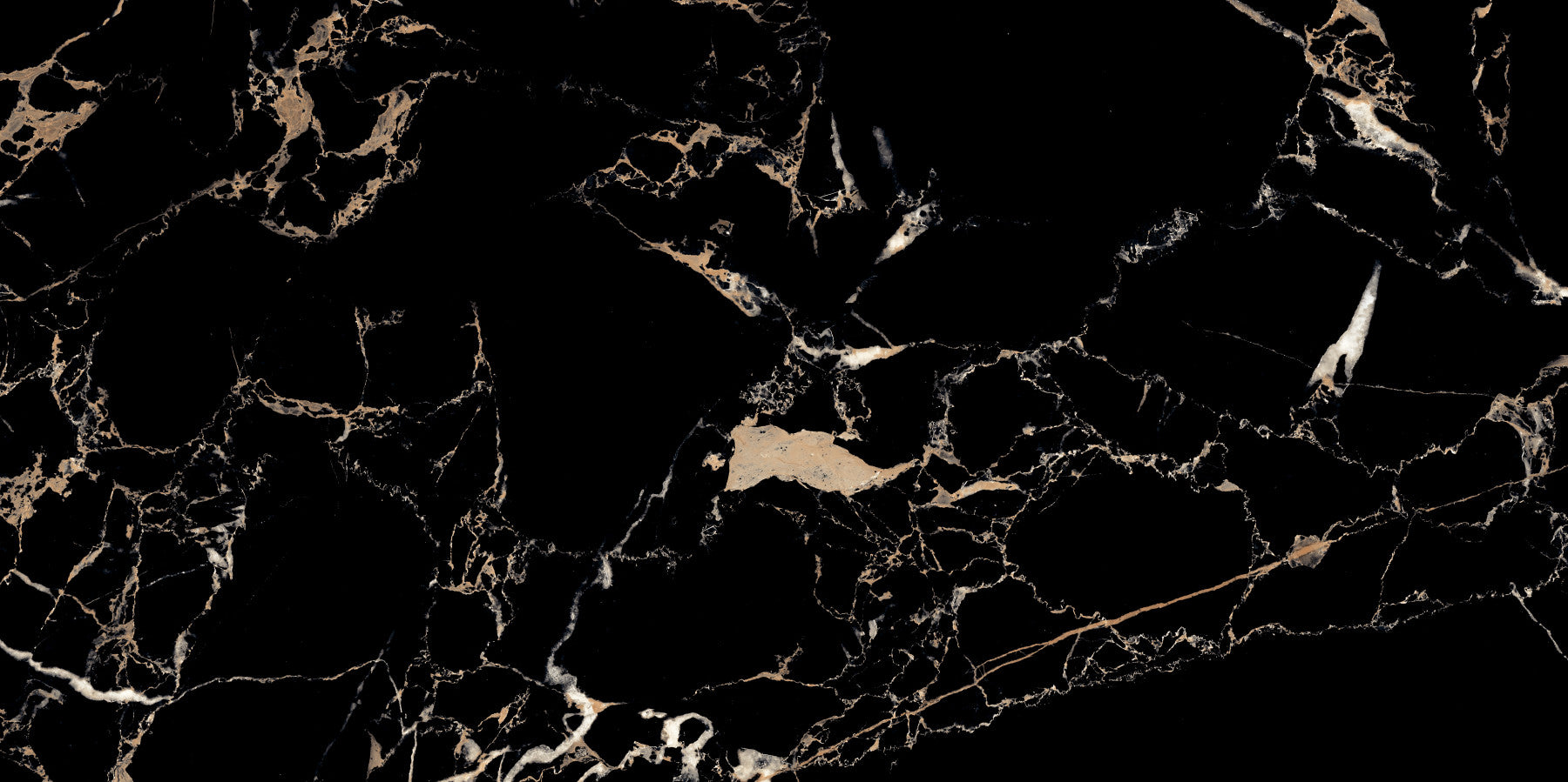 Black Gold Marble Luxury Wallpaper Wall Mural