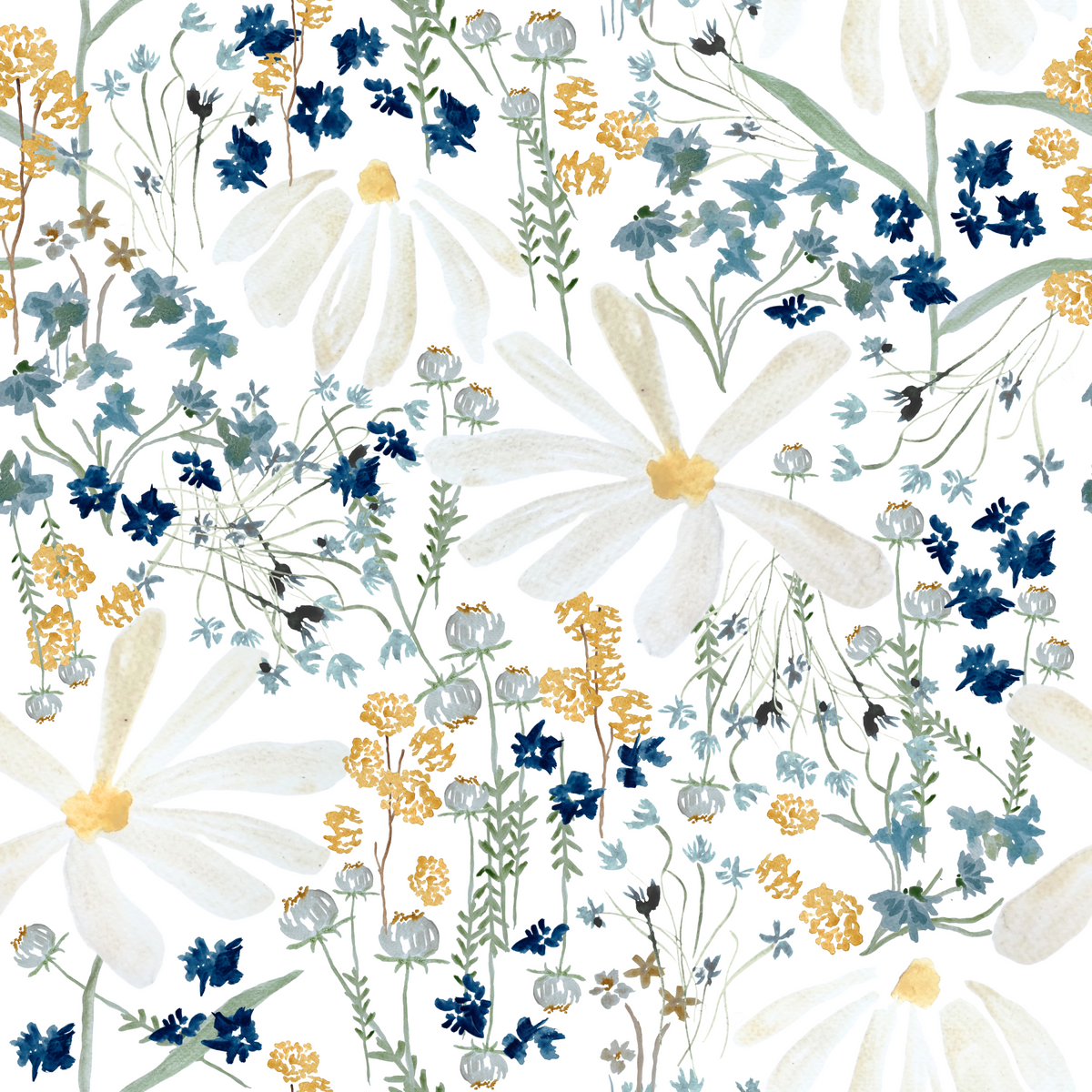 Nottingham Daisies Wallpaper⁠ in your room