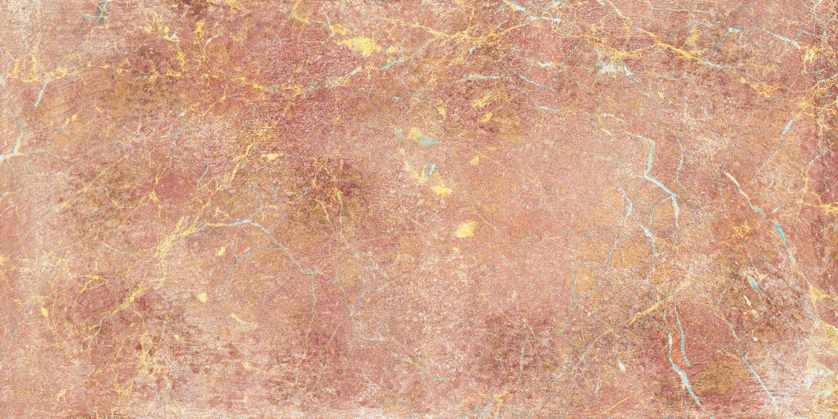 Rustic Earth Tones Marble Texture Wall Mural in your room — zoomed