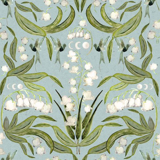 Spellbound Lily of the Valley Wallpaper⁠