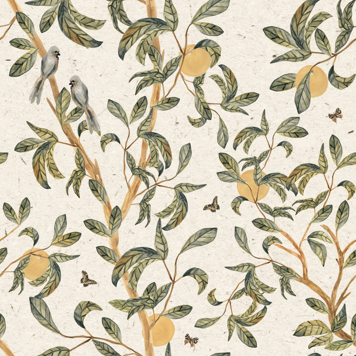 Orange Tree Wallpaper⁠ in your room