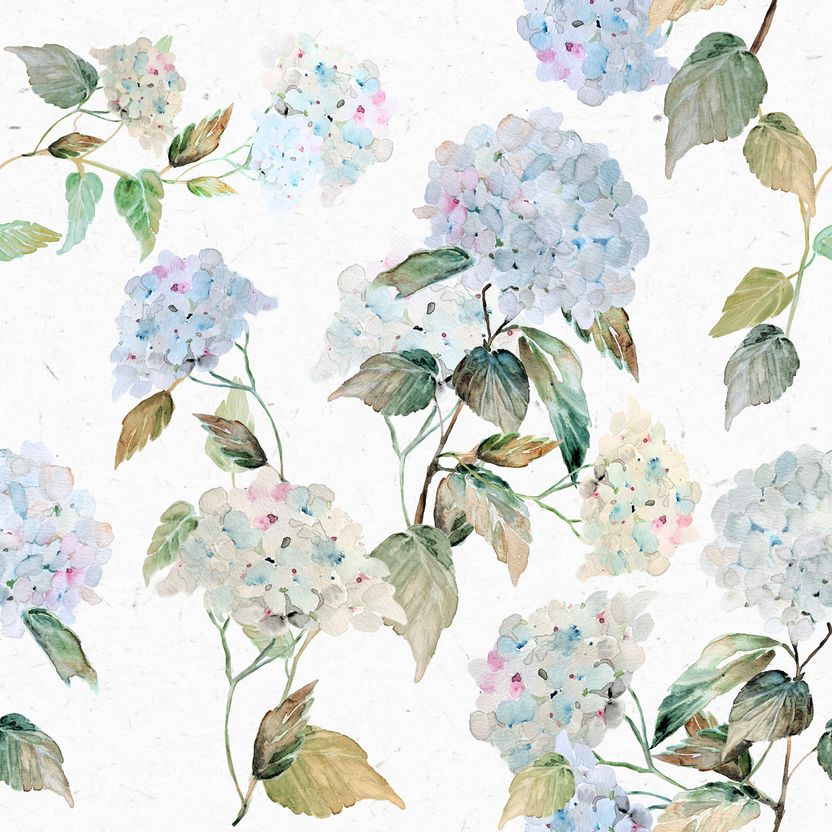 Blue Hydrangeas Wallpaper⁠ in your room — zoomed