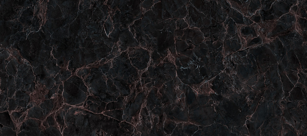 Midnight Obsidian Veins Wall Mural in your room