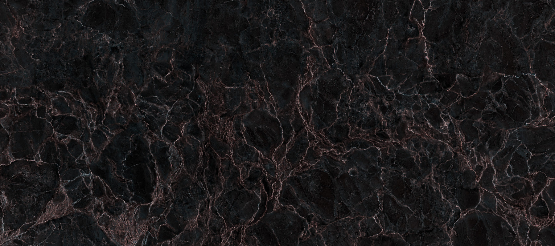 Midnight Rose Veined Marble Wall Mural