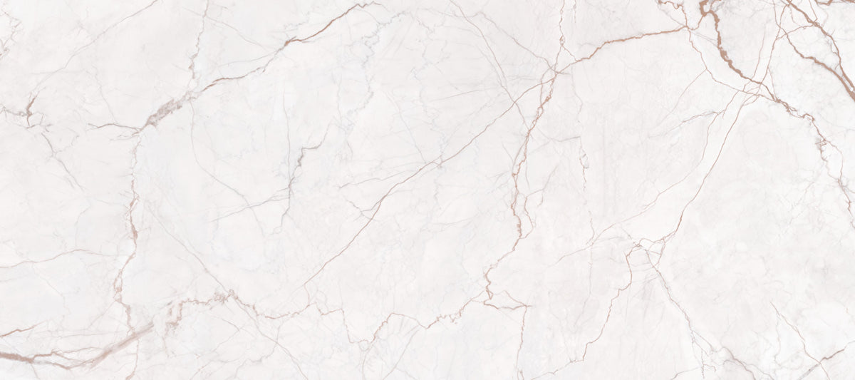 Subtle Rose Veined Marble Wall Mural in your room — zoomed