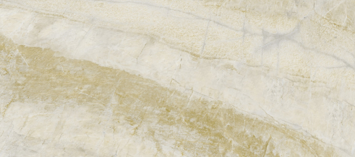 Cream and Sand Marble Veins Wall Mural in your room — zoomed