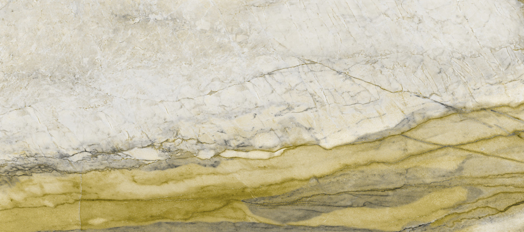 Golden Veined Cream Stone Wall Mural