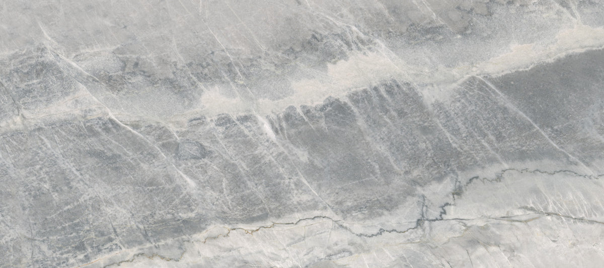 Cool Grey Marble Vein Wall Mural in your room