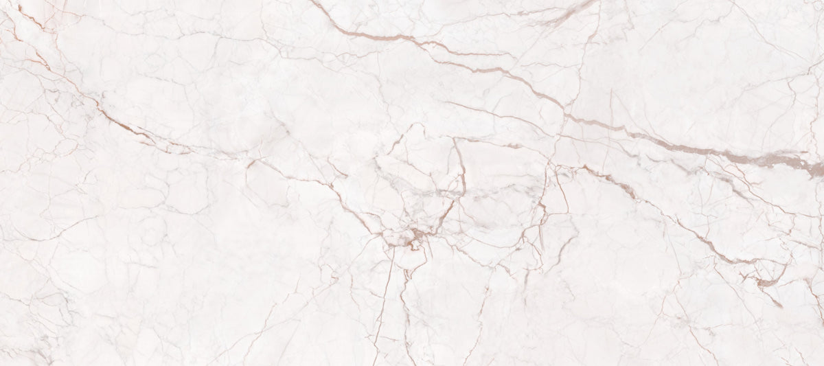 Blush Veined Marble Stone Wall Mural in your room — zoomed