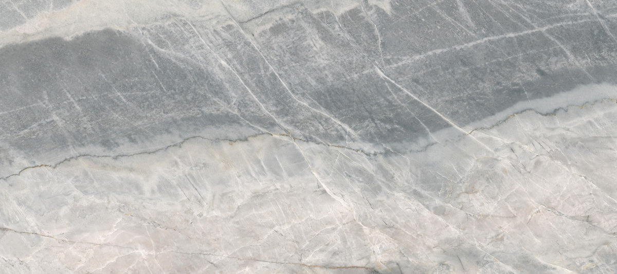 Cool Grey Marble Veined Stone Texture Wall Mural in your room