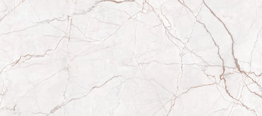 Soft Blush Marble Veins Wall Mural